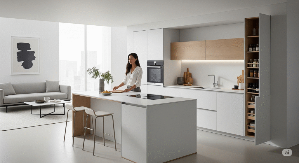 7 Tips to Make Your Small Kitchen & Living Room Look Stylish and Spacious